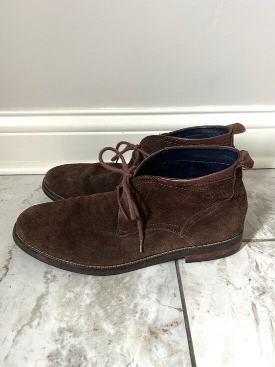 Cole Haan Ogden Stitch Chukka II Mens 10M Brown Suede Desert Boots C26393 main image 4